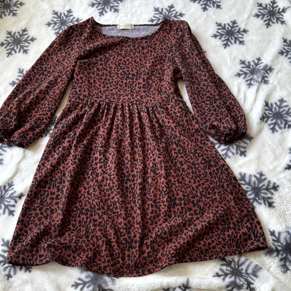 Leopard Print womanDress